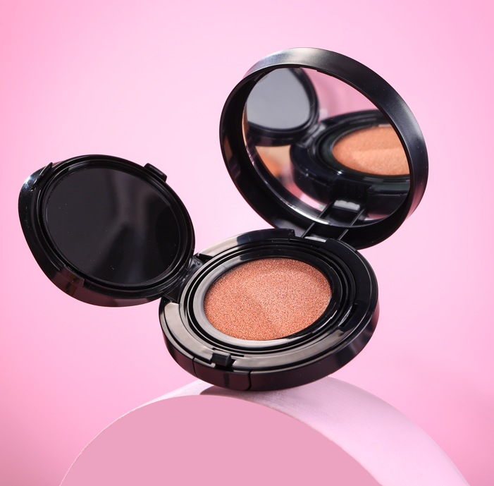 REAL GLOWY SKIN FIT CUSHION ROSY IVORY NO.25